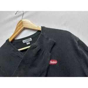 Andrew Rohan | Sweaters | Edwards Andrew Rohan Heinz Logo Black V Neck ...